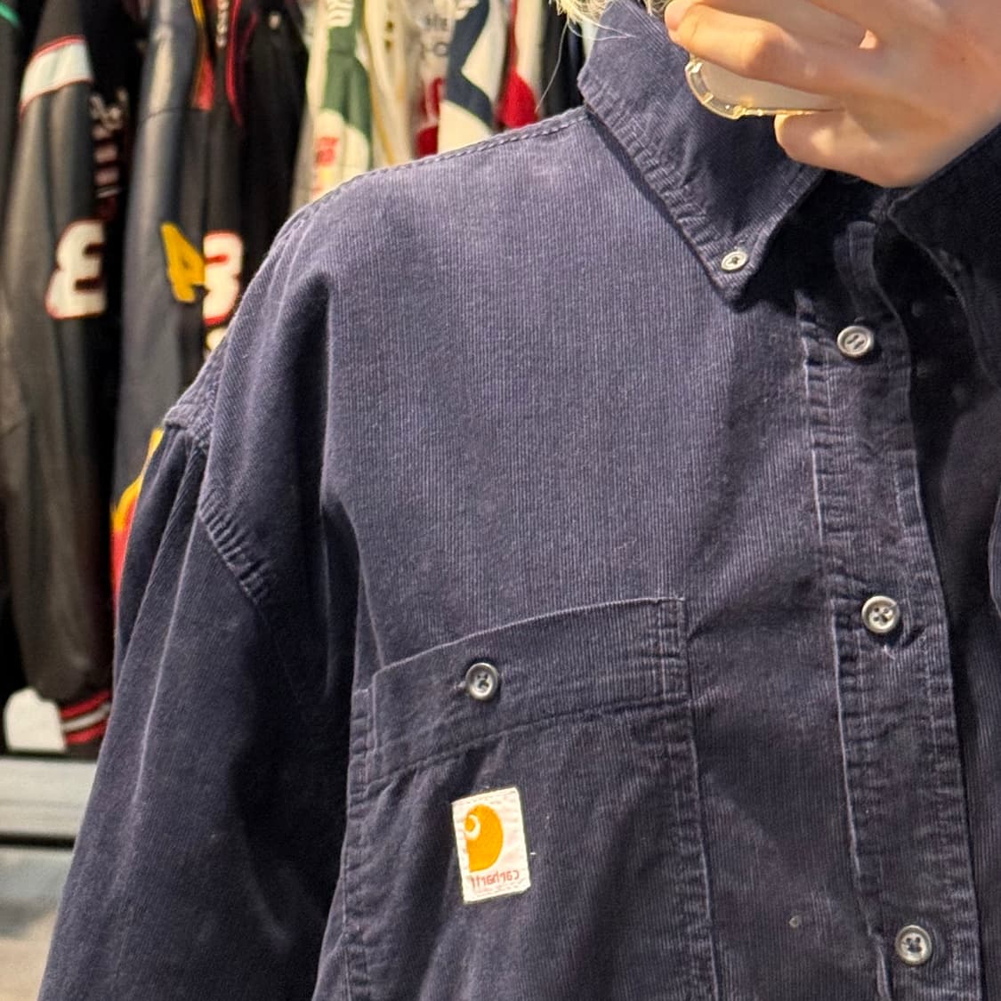 [NO.9] 칼하트 코듀로이 긴팔셔츠 상품이미지4