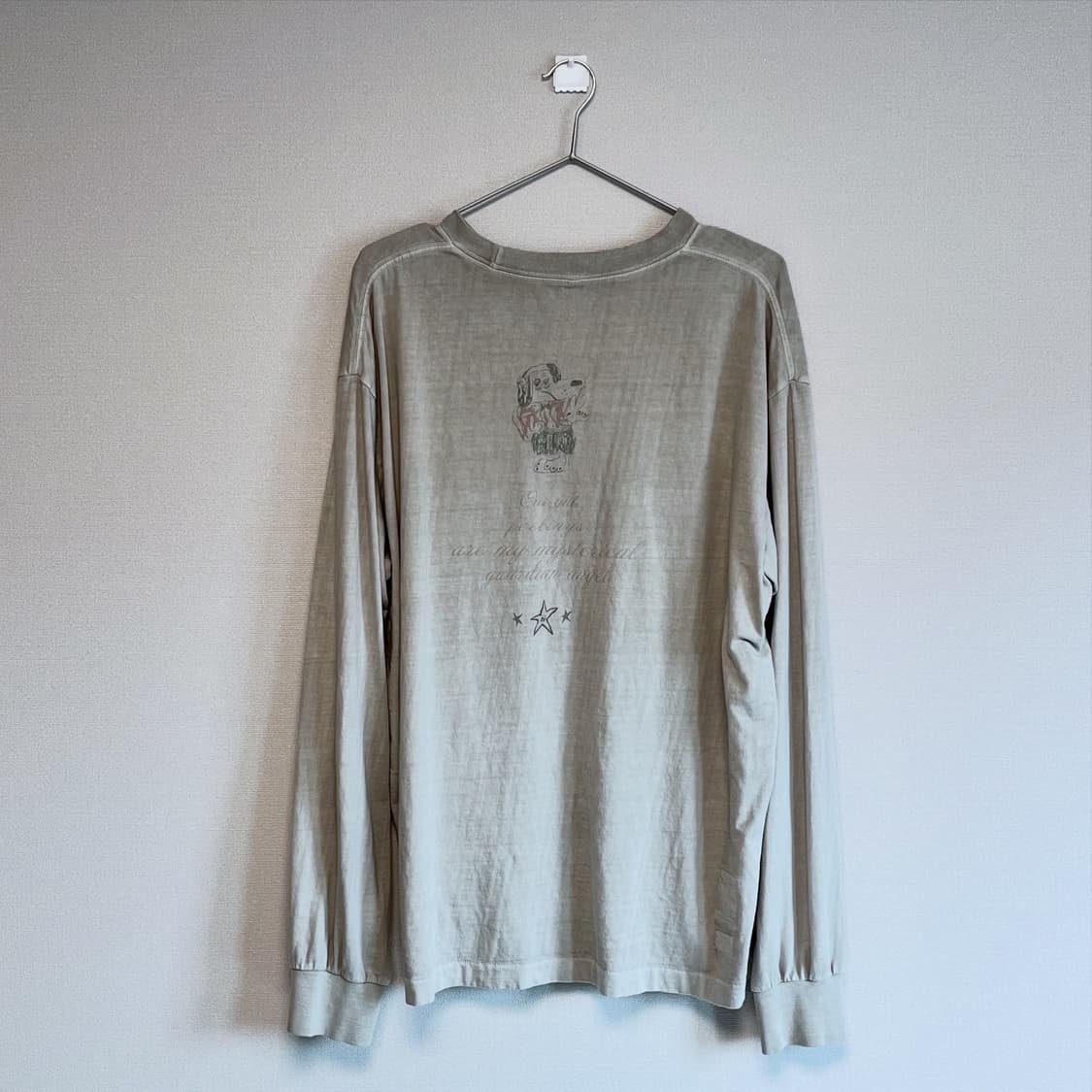 폴리테루 행크 블루독 빈티지 롱슬리브 상품이미지2