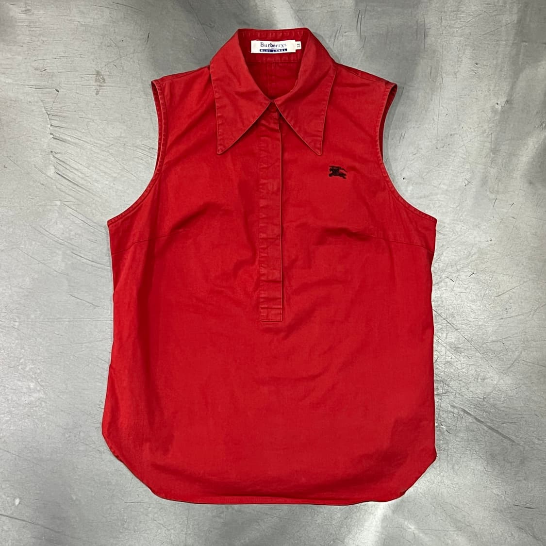  버버리 블루라벨 하프 버튼 카라 베스트 y16291 상품이미지1