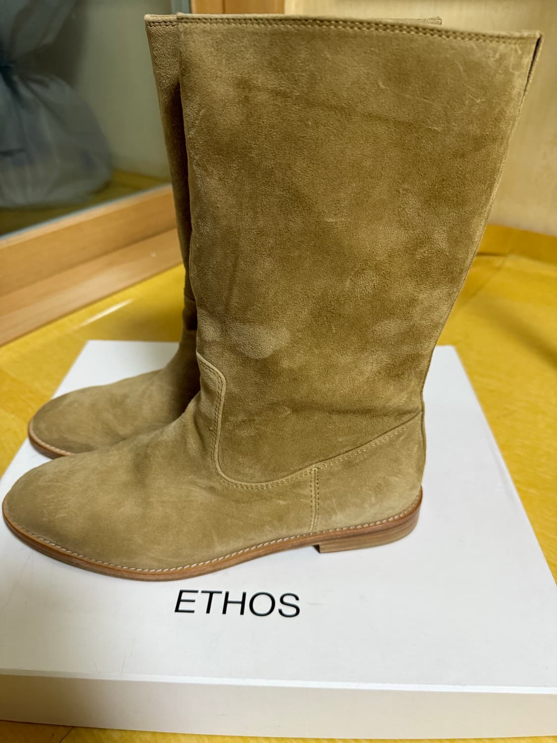 에토스 스웨이드 미들부츠 260 상품이미지2