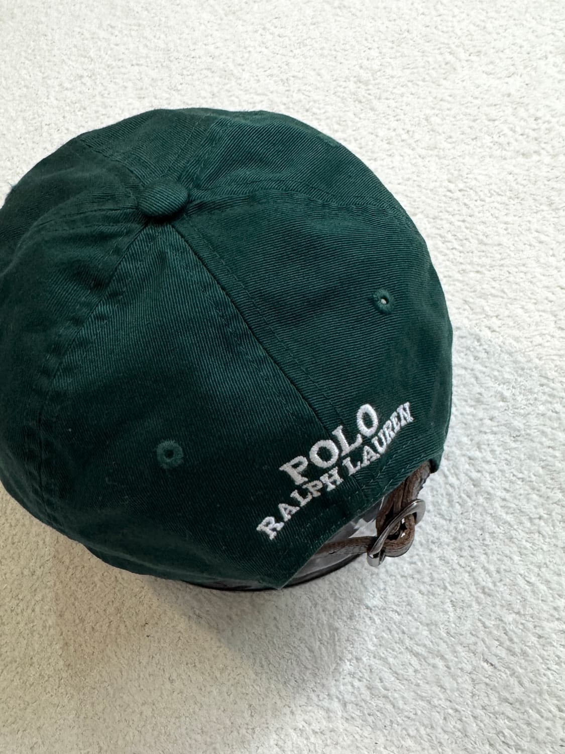 QR 폴로 베어 볼캡 모자 상품이미지4