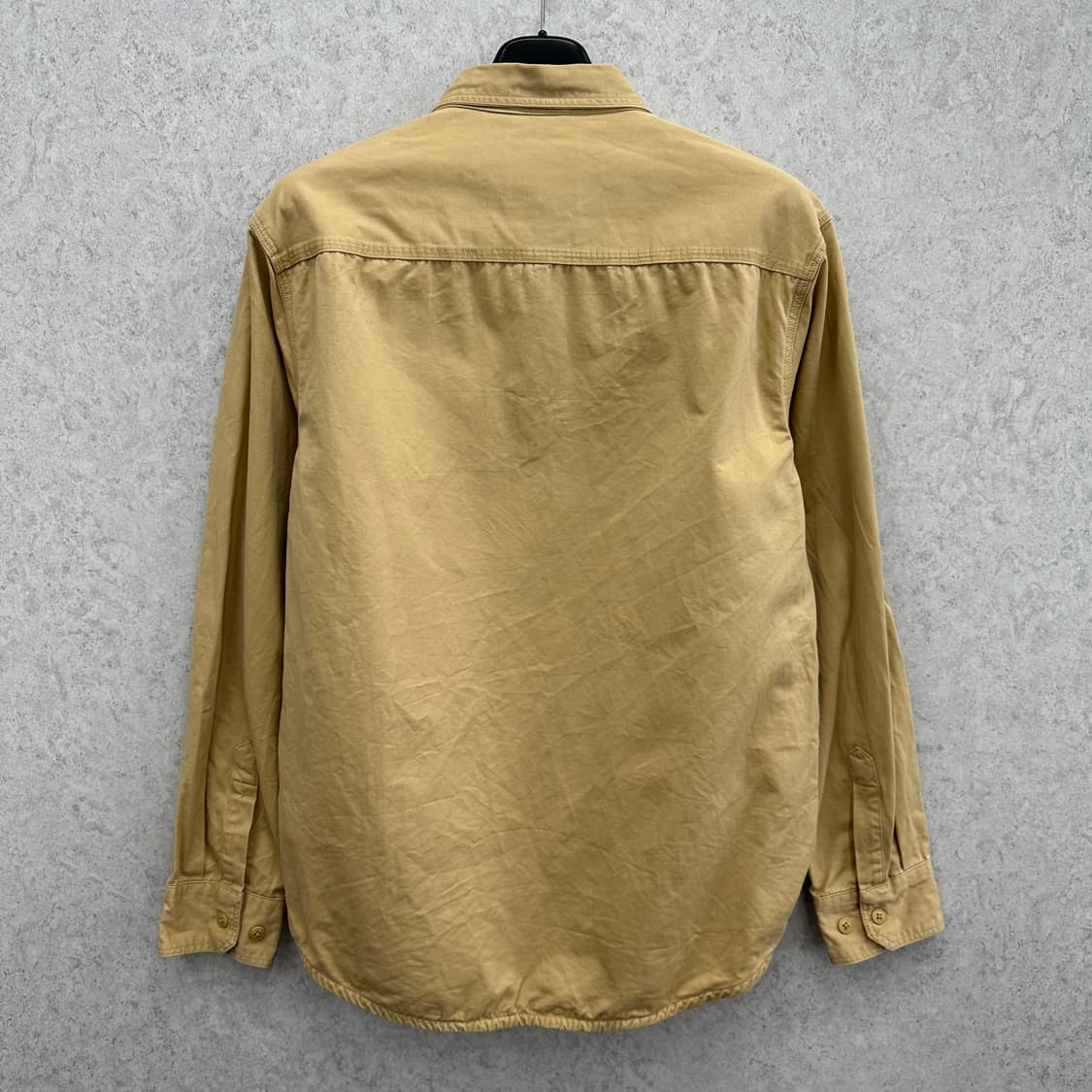 3XL 남자 더블 포켓 헤비 코튼 셔츠 상품이미지2