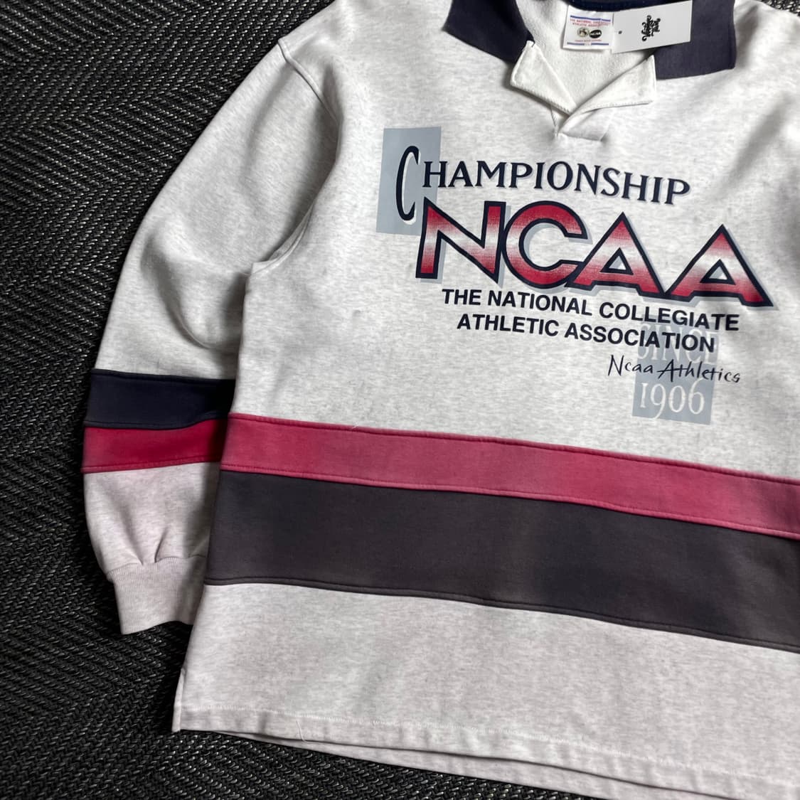 NCAA USA 빈티지 페이딩 컬리지 럭비 티셔츠o 2665 상품이미지3