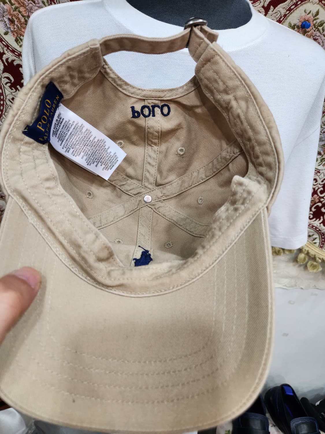 폴로 랄프로렌 베이지 볼캡

 상품이미지5
