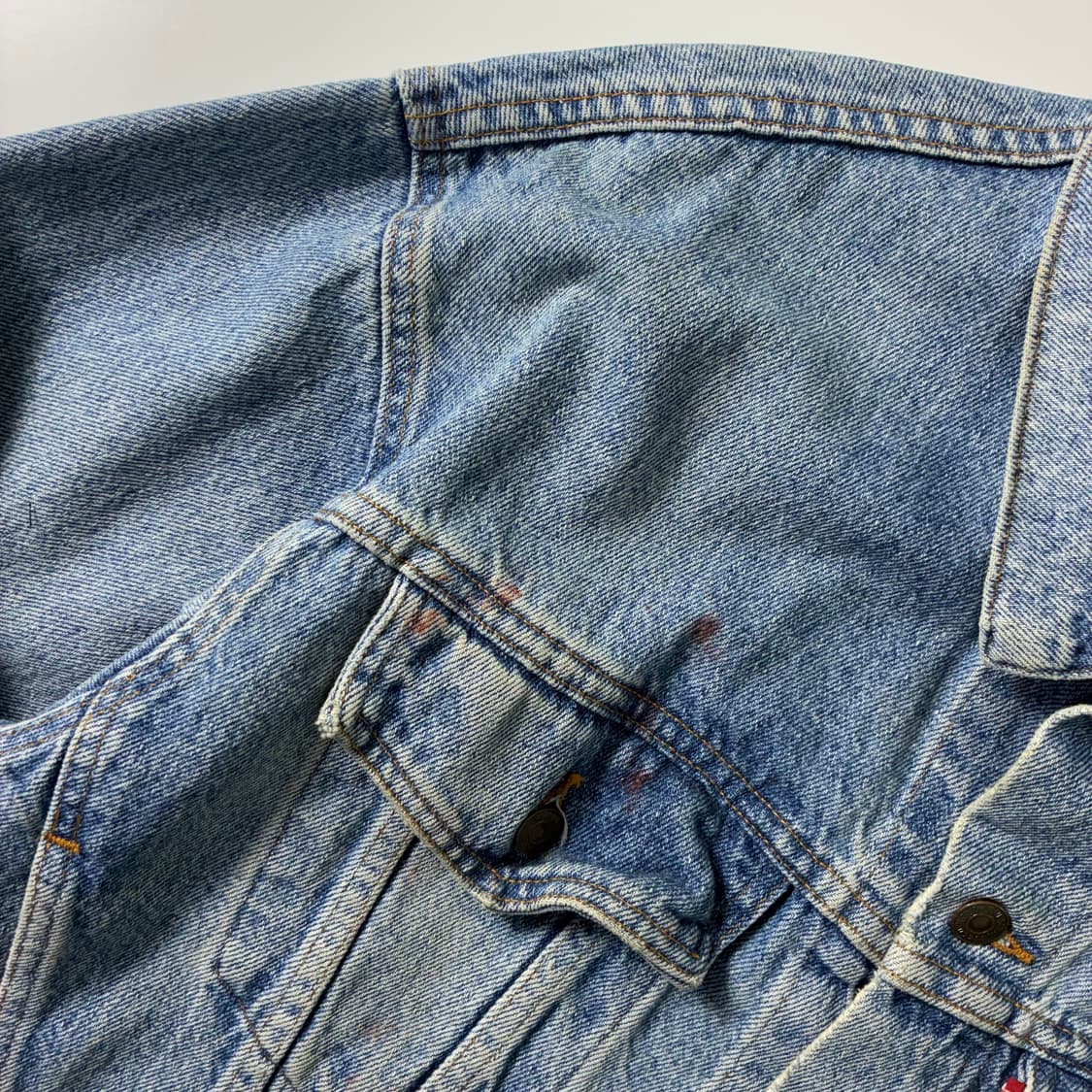 LEVI's  리바이스 USA 90,s 레드탭 70590 트러커 데님자켓 상품이미지5