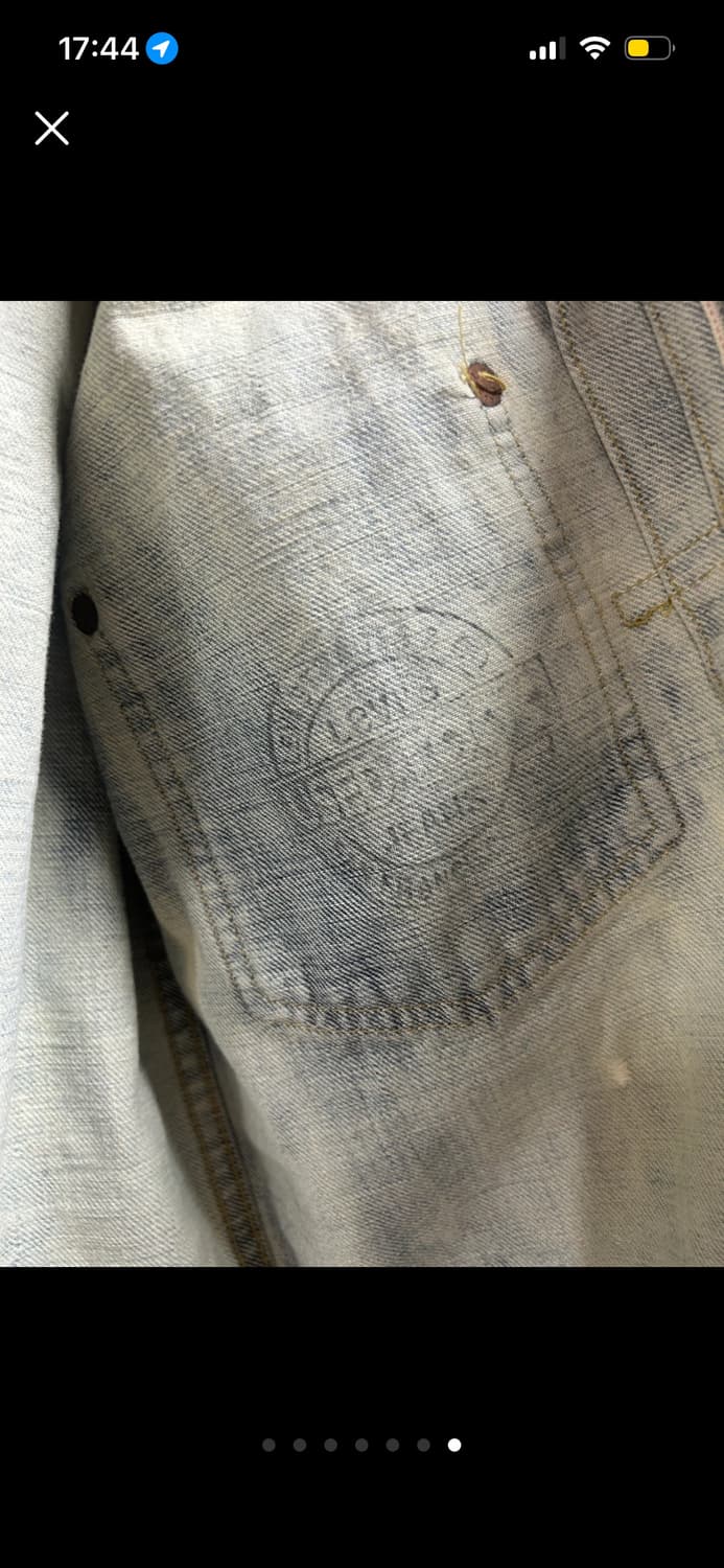 Levis 희귀 컬러 데님 자켓 상품이미지7