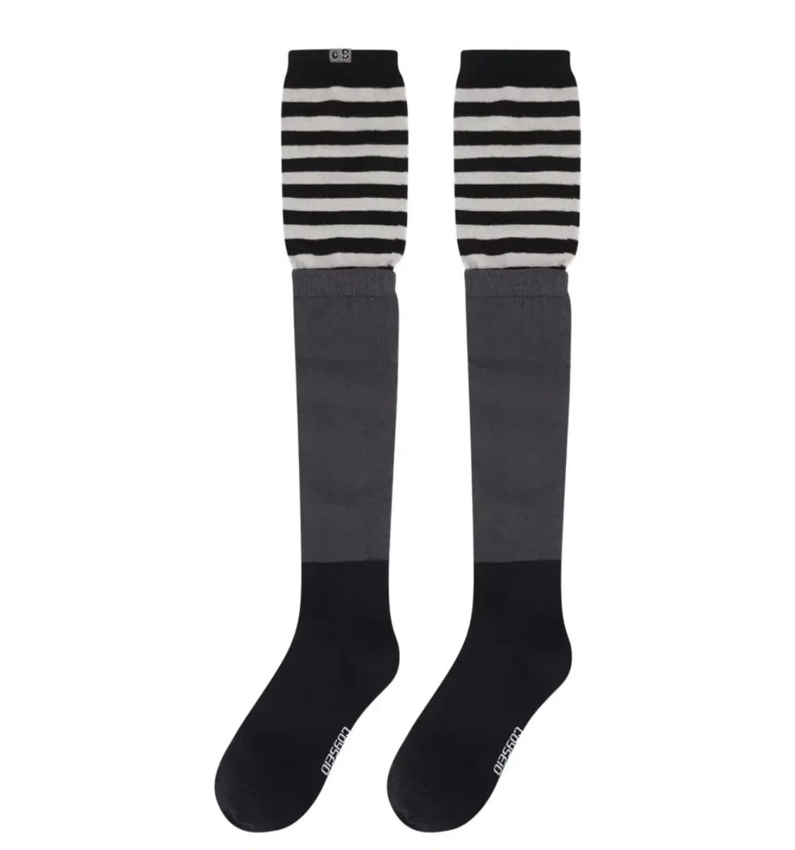 코이세이오 브라이스 스트라이프 레이어드 삭스 네이비 상품이미지1