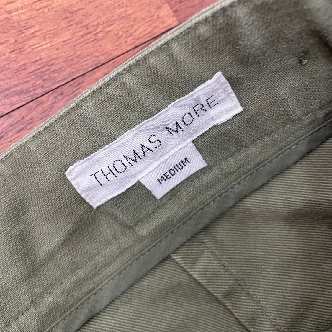 토마스모어 와이드 퍼티그 팬츠 상품이미지3