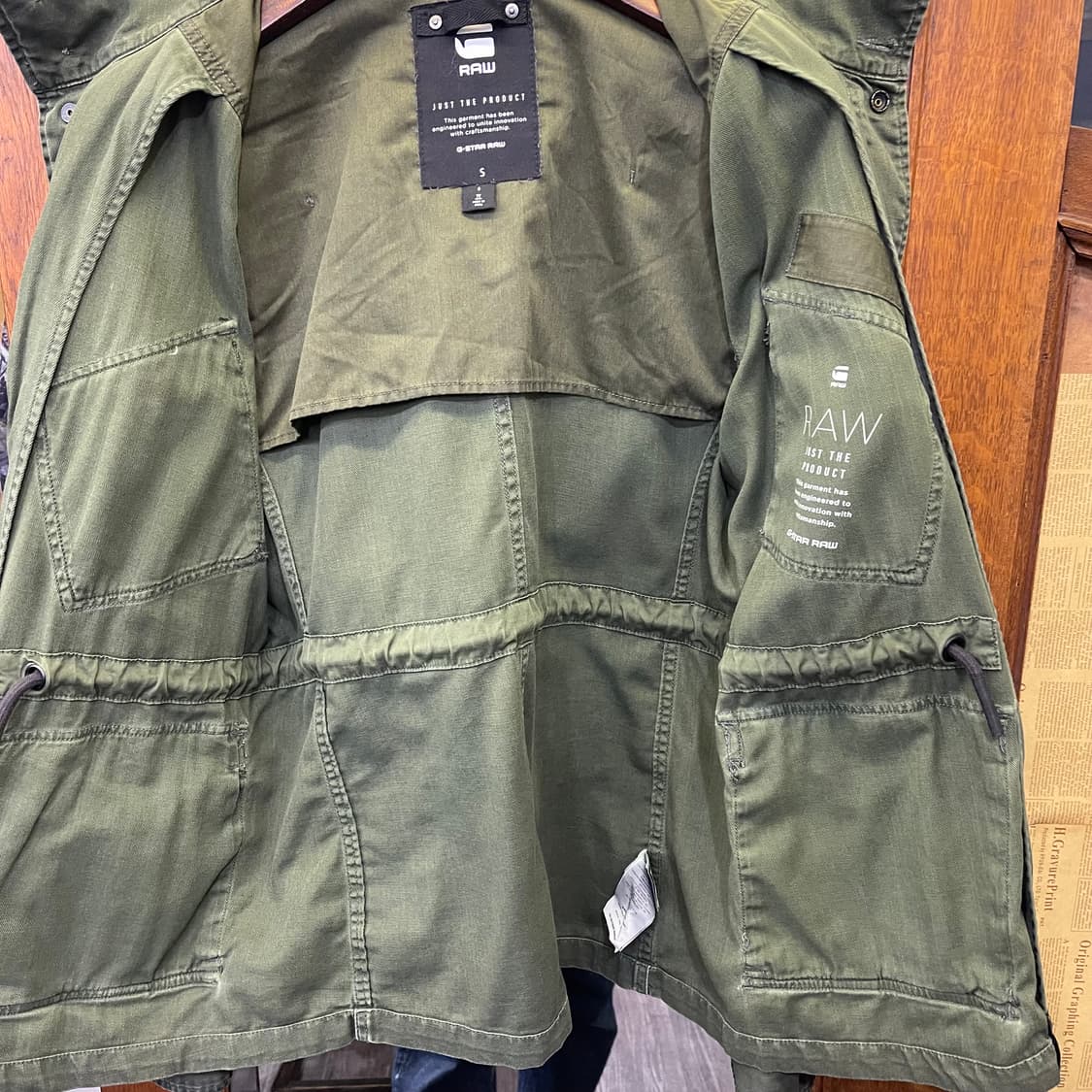 RAW 빈티지 야상 상품이미지7