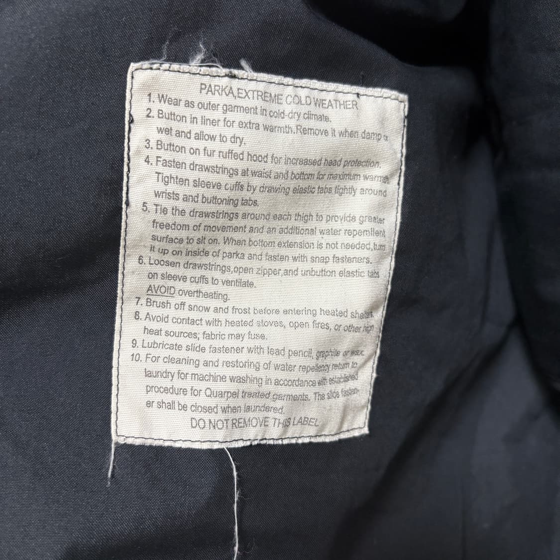 YMCLKY M65 피쉬테일 파카 / 블랙, M-R 상품이미지10