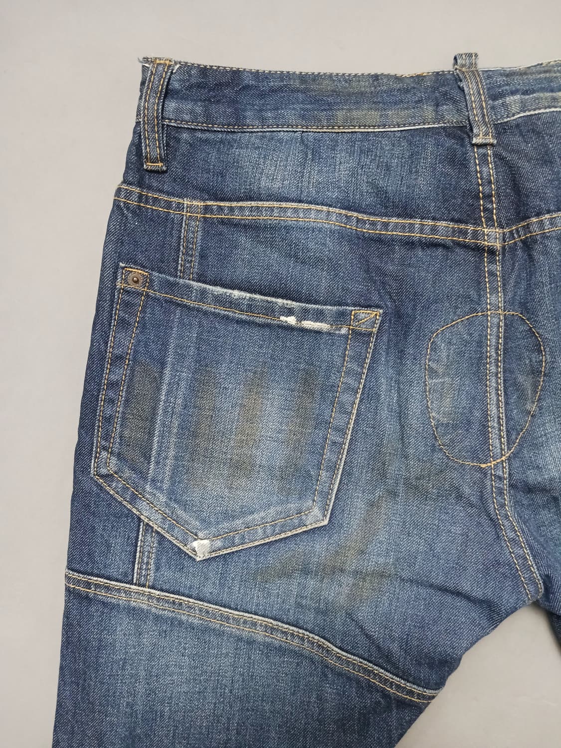 [33] 디스퀘어드2 루키 가죽패치 바이커진 청바지 상품이미지8