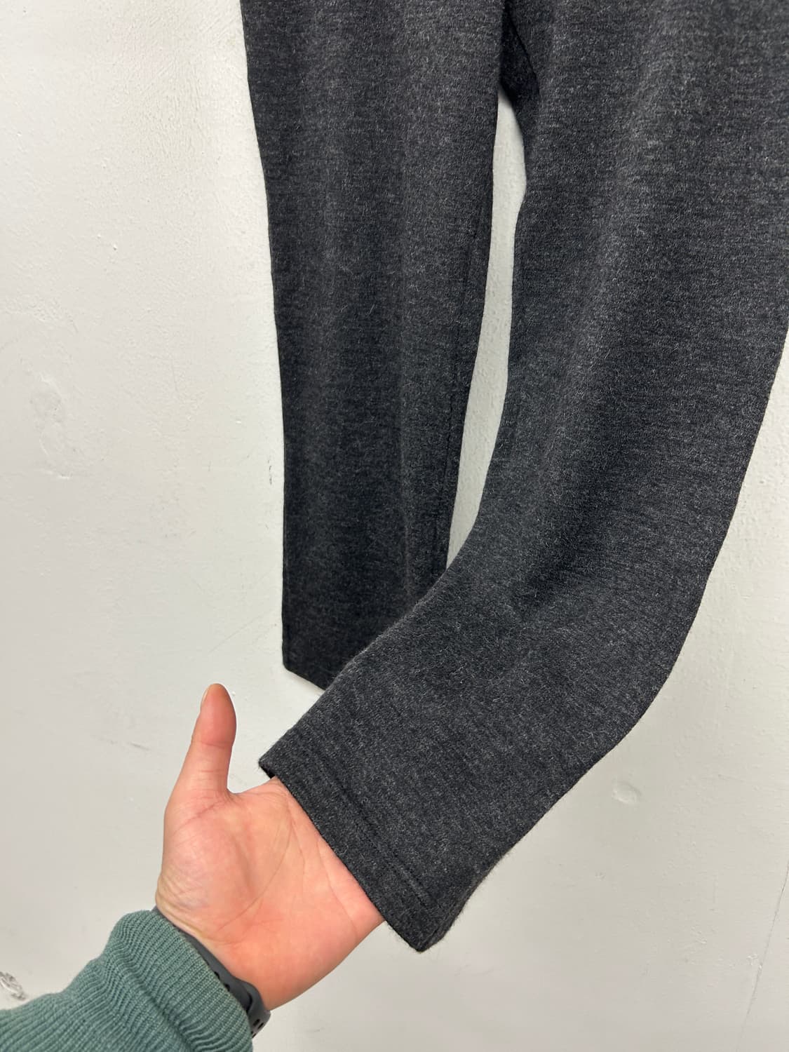 Y’s by 요지야마모토 9부 울 팬츠 상품이미지3