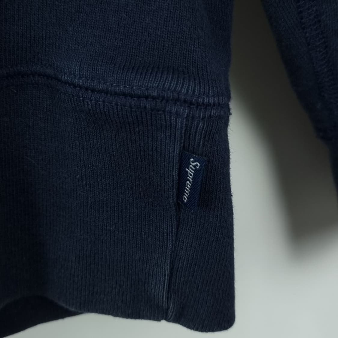 슈프림 S 로고 크루넥 스웻 셔츠 맨투맨 네이비 P01137  상품이미지6