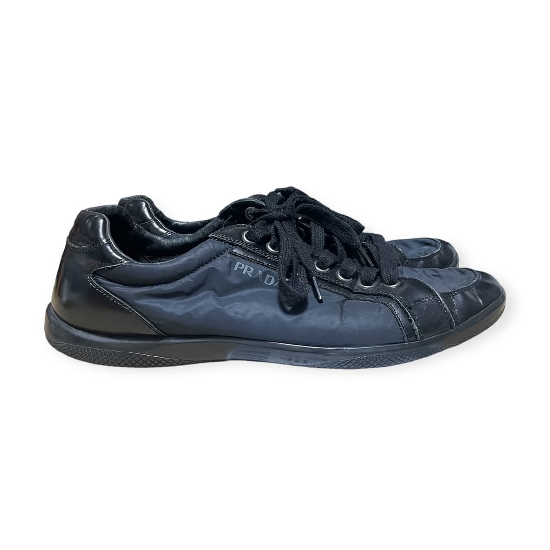 285~290) 프라다 스포츠 레더 나일론 로고 스니커즈 상품이미지4