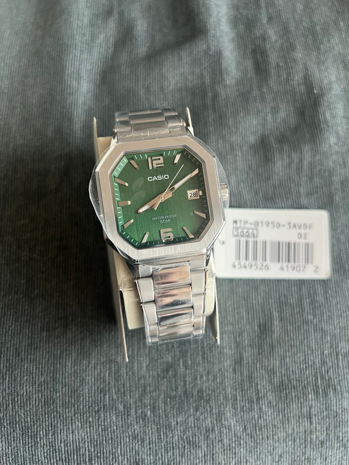 정품 새상품 카시오 파텍필립 맛 MTP-B195D-3AV 상품이미지2