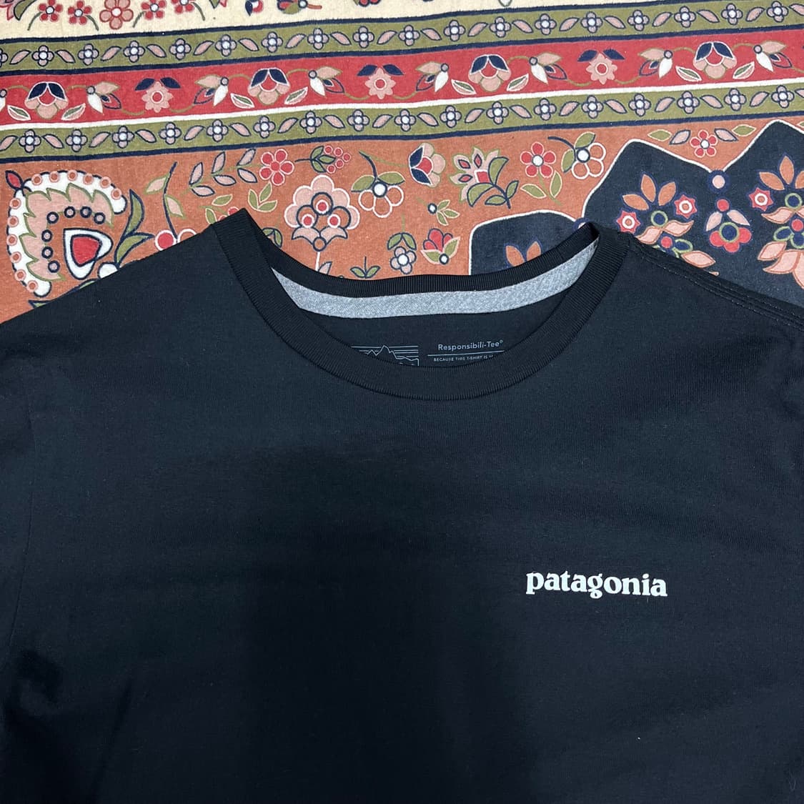 파타고니아 P-6 로고 리스폰시빌리티 반팔티 S/90 상품이미지4