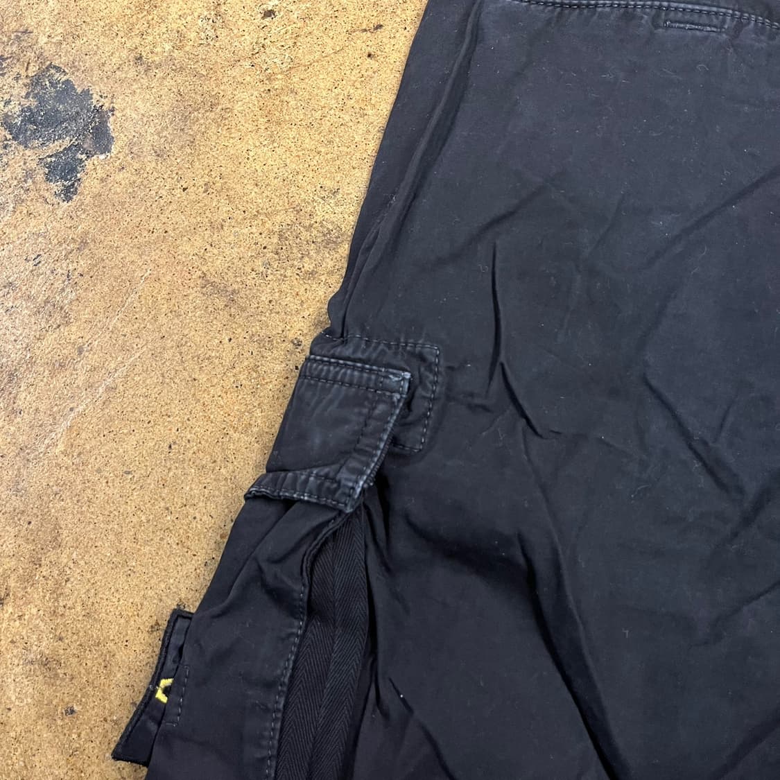[정품/30] 스톤아일랜드 블랙 와펜 카고 반바지 b18 상품이미지5
