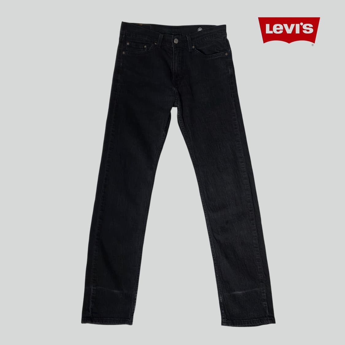 [W30L32]리바이스 505 블랙 데님 팬츠(COOL 원단) 상품이미지1