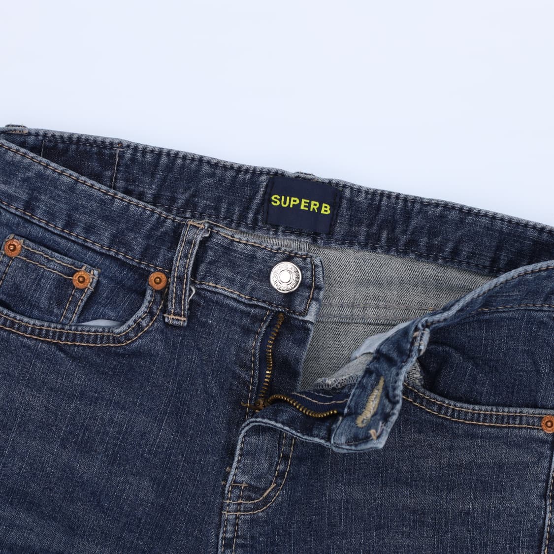 [26] 슈퍼비 여성 진청 부츠컷 데님팬츠 1107HR3 상품이미지3