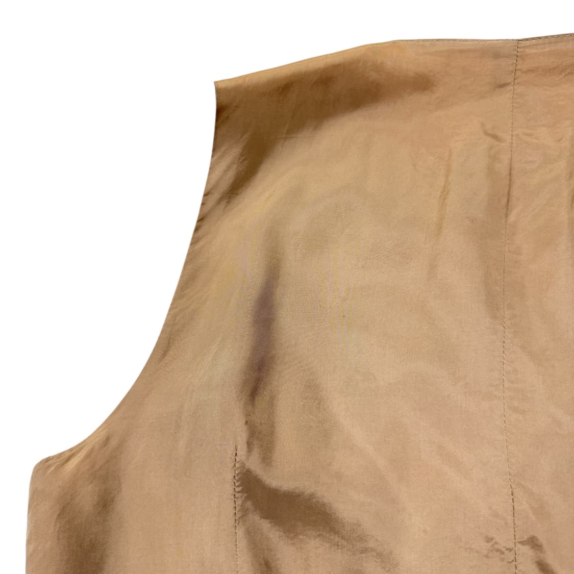 버버리 빈티지 노바체크 브라운 여성 베스트 조끼 상품이미지6