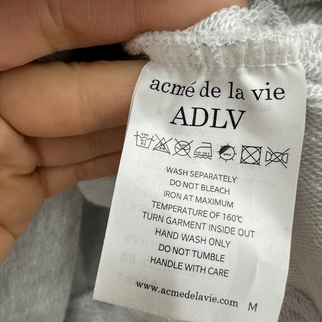 95 아크메드라비 남자 루즈핏 후드집업 상품이미지5