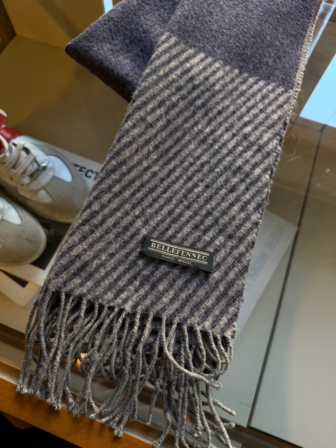 BELLEFENEC 램스울 머플러 상품이미지4