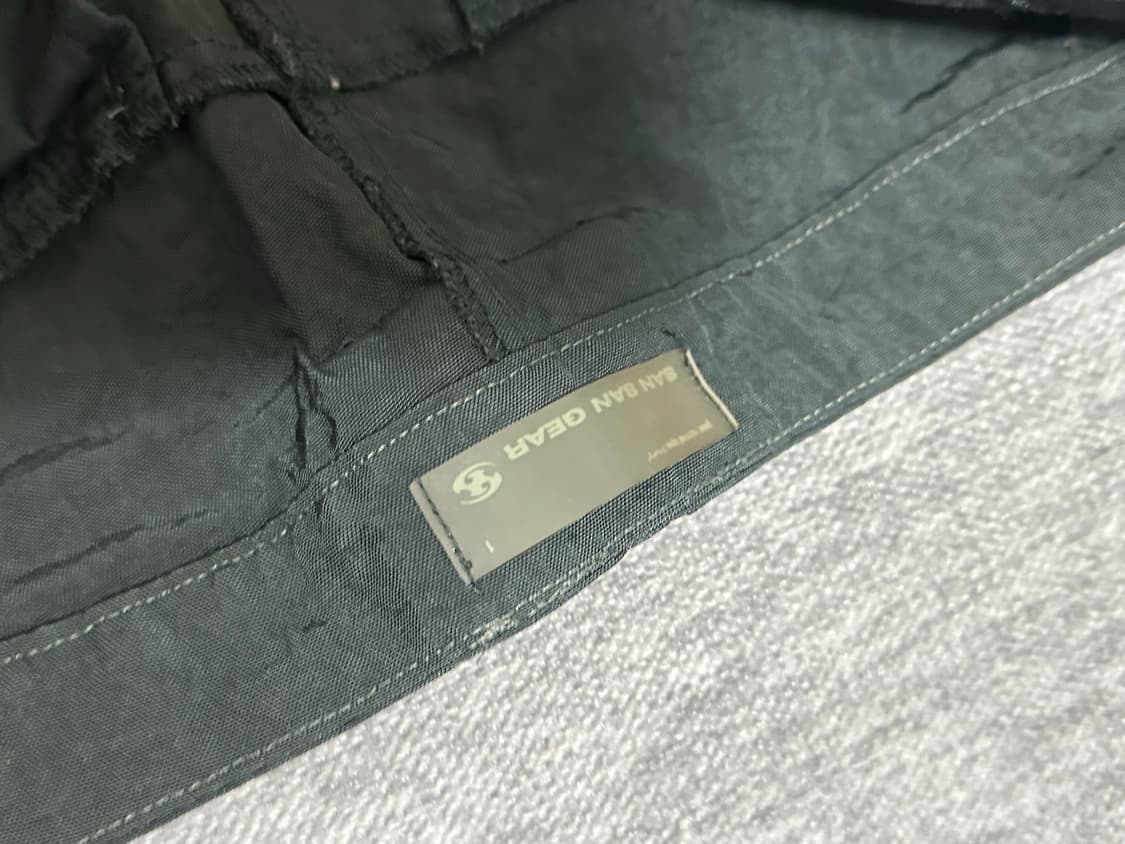 (1) 산산기어 파이핑 팬츠 블루 차콜 상품이미지4