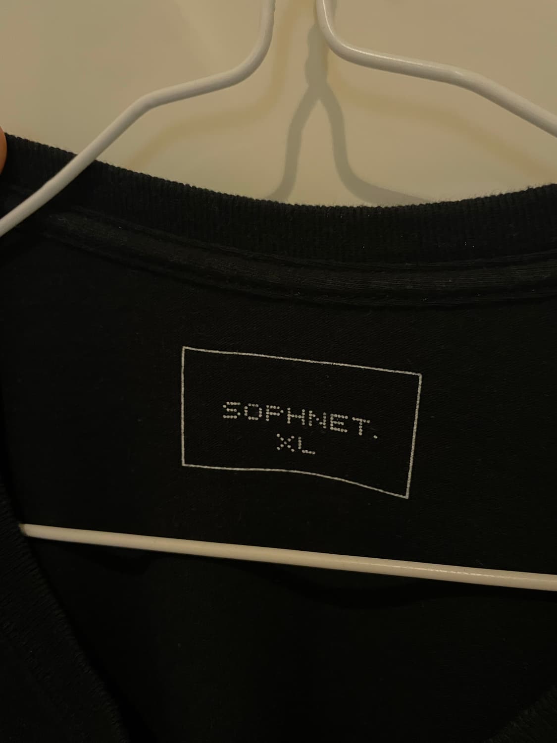 Sophnet. 블랙 티셔츠 상품이미지3