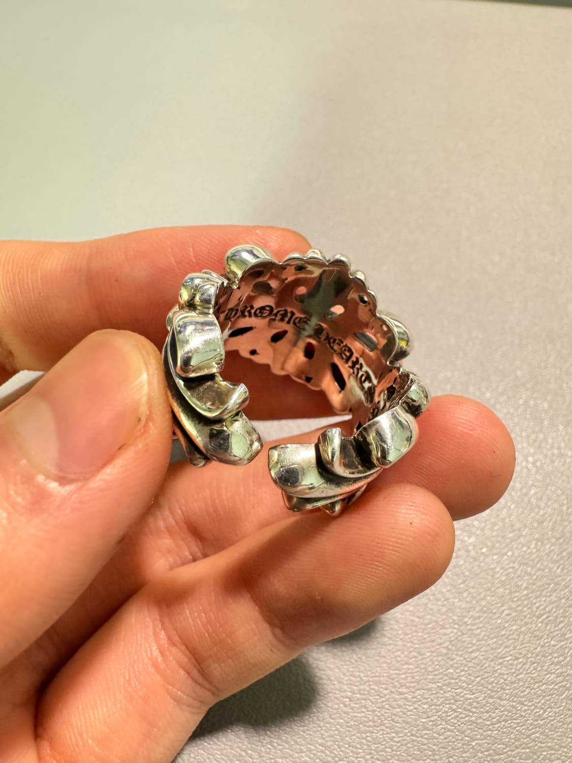 크롬하츠 더블플로랄링 us9 상품이미지4