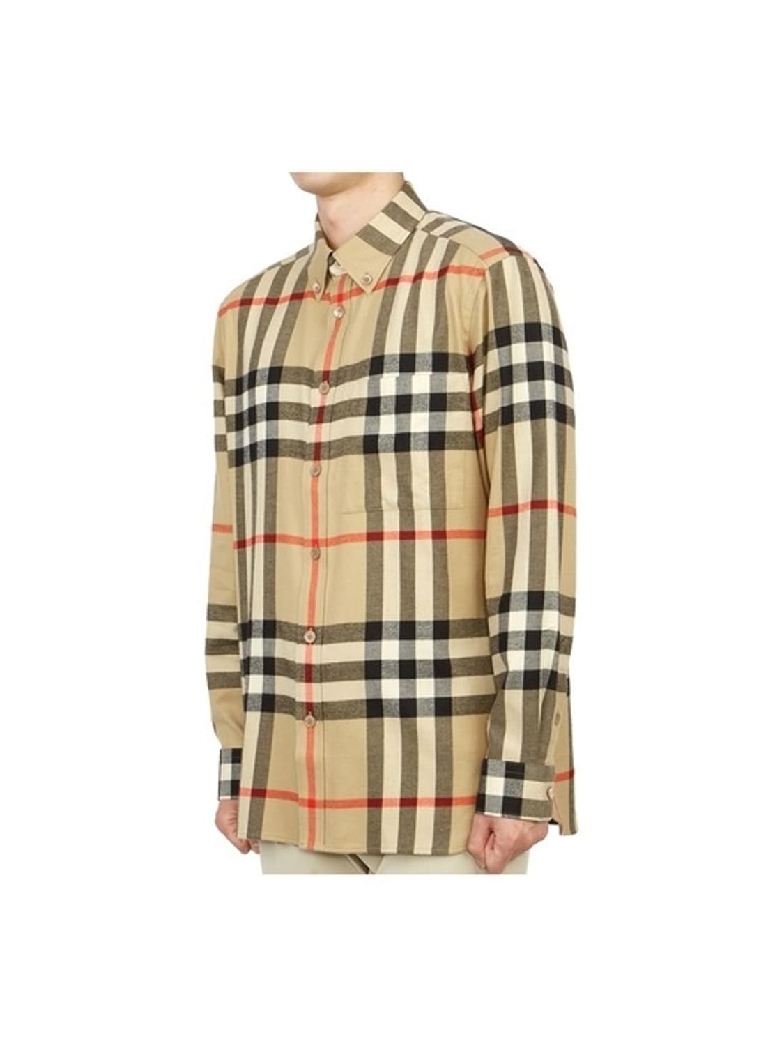 버버리 체크 셔츠 M사이즈 / 정품 8064881 상품이미지4