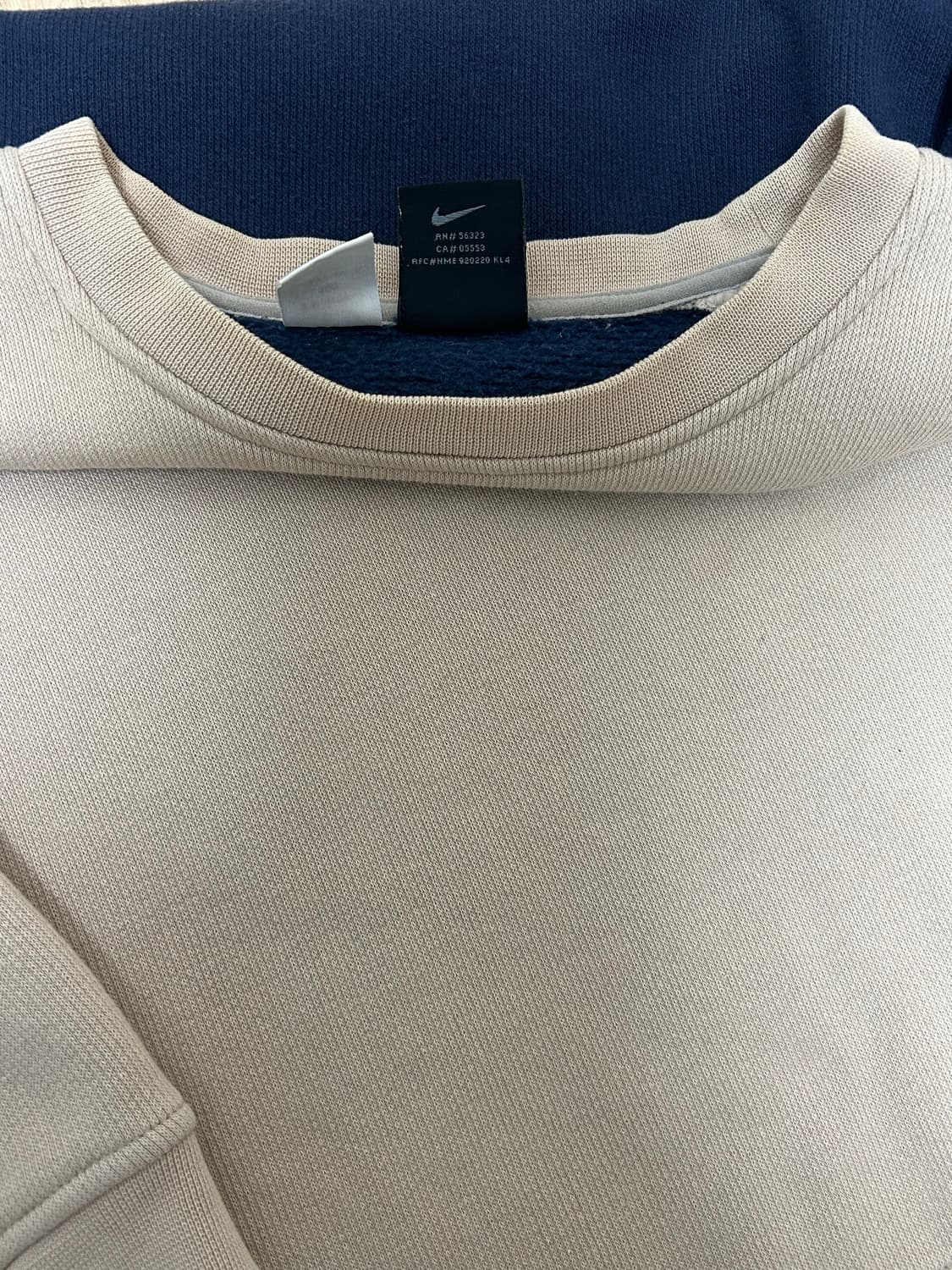 00s 나이키 바르셀로나 베이지 빈티지 스웻셔츠 상품이미지7