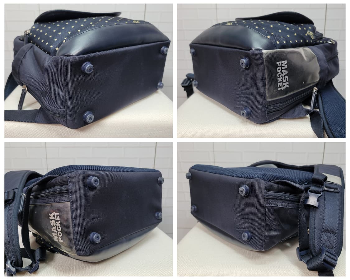 BONTON 봉통 분리형 캐주얼 배낭 백팩 네이비색 상품이미지5