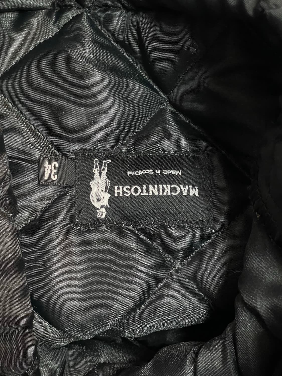 매킨토시 퀼팅 코트 상품이미지4