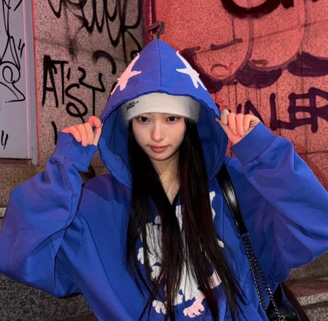 글랙 키메라 아플리케 후드집업 상품이미지1
