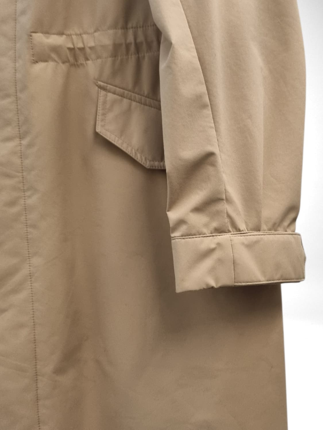 바스키아 3.5레이어 방수 후드 롱코트 90 상품이미지6