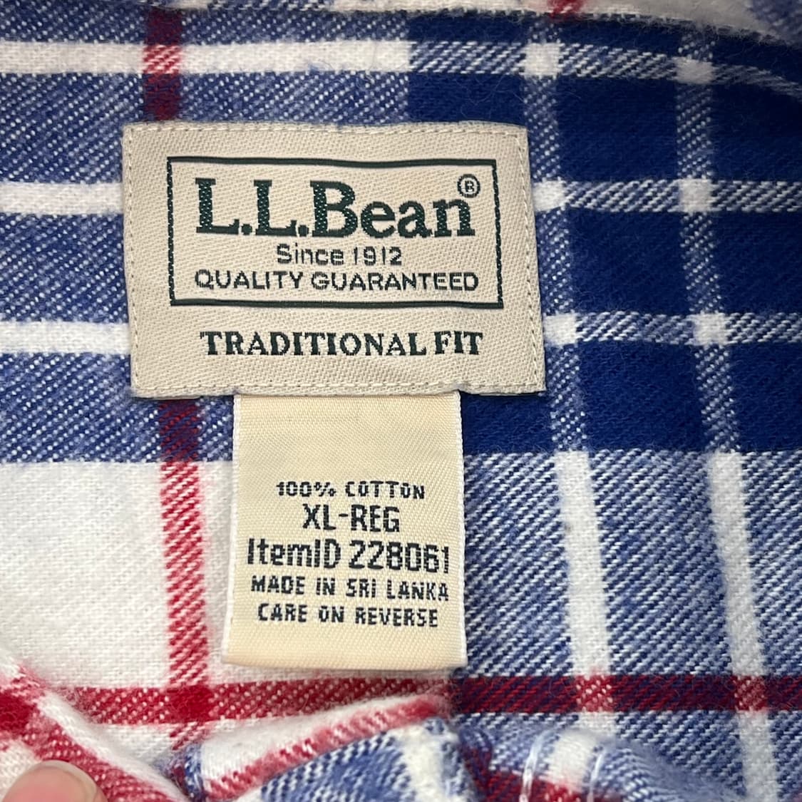 엘엘빈 체크 플란넬 셔츠 r2674 상품이미지5