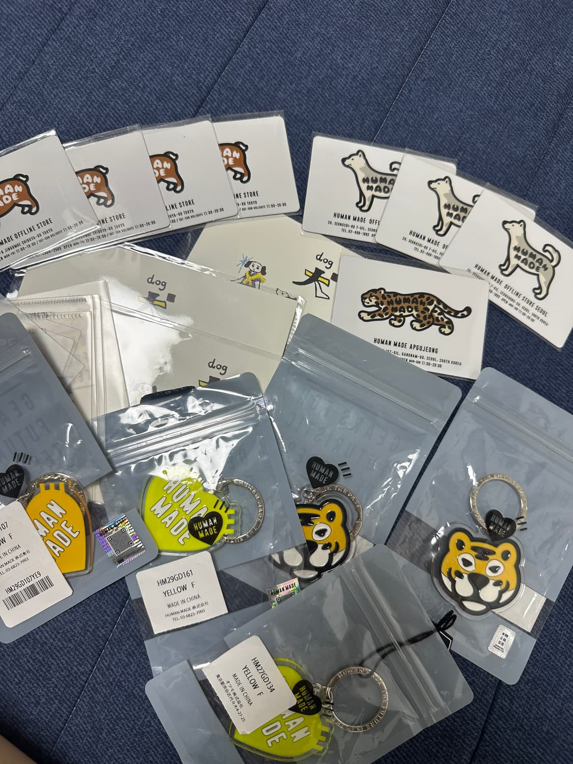 휴먼메이드 키링 대정리! 엽서 카드케이스 마그넷 포함 상품이미지1