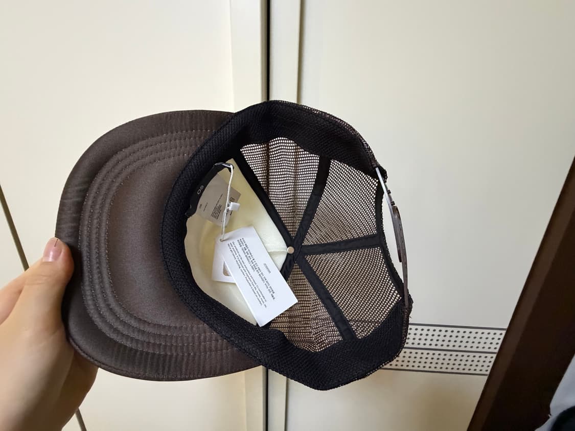 사파리스팟 세이프티 로고 메쉬 캡 브라운 상품이미지2