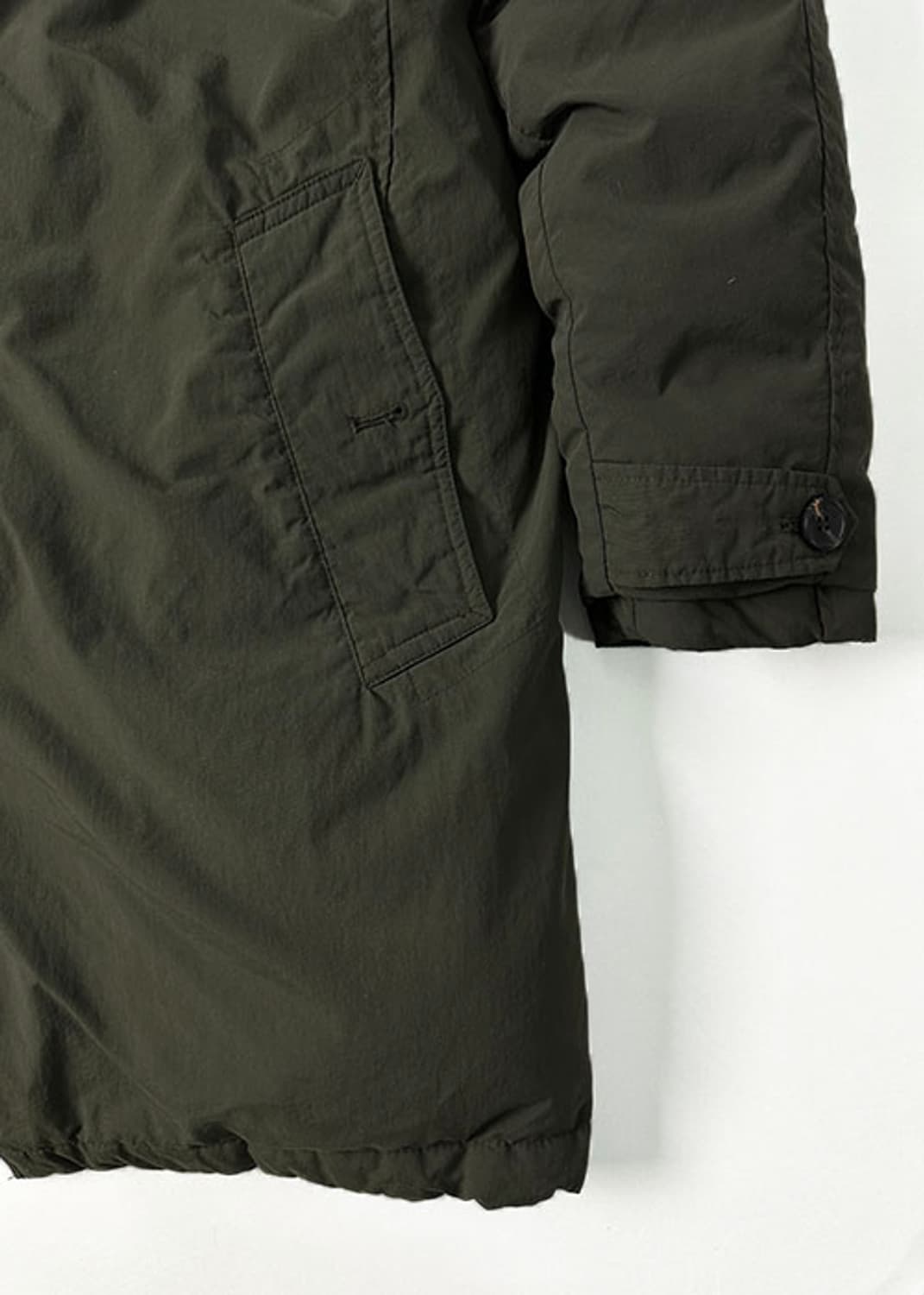 [L] 에디바우어 양털 하프 다운 패딩 상품이미지5