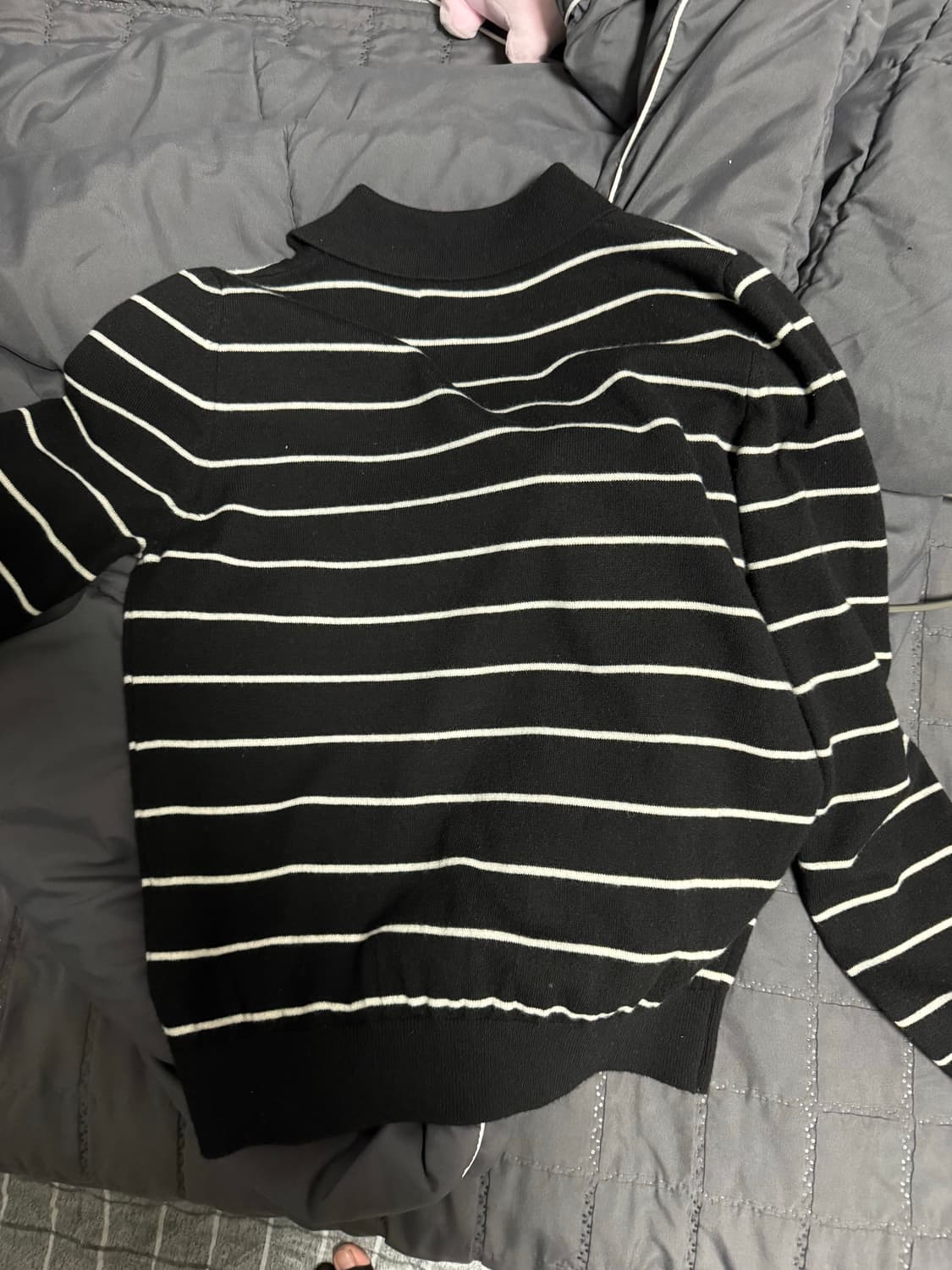 토니웩 울 스트라이프 니트 xl 상품이미지2