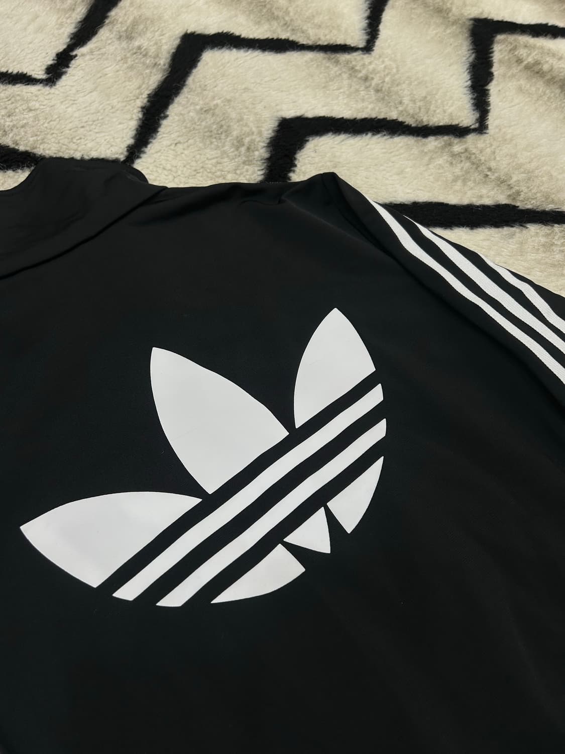 [M]아디다스 빅로고 파이어버드 져지/블랙 상품이미지1