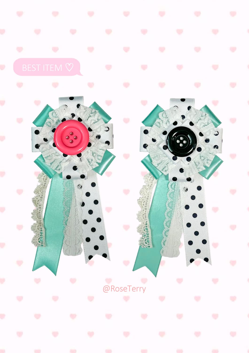 민트 도트 로제트 (Best♥) 상품이미지2