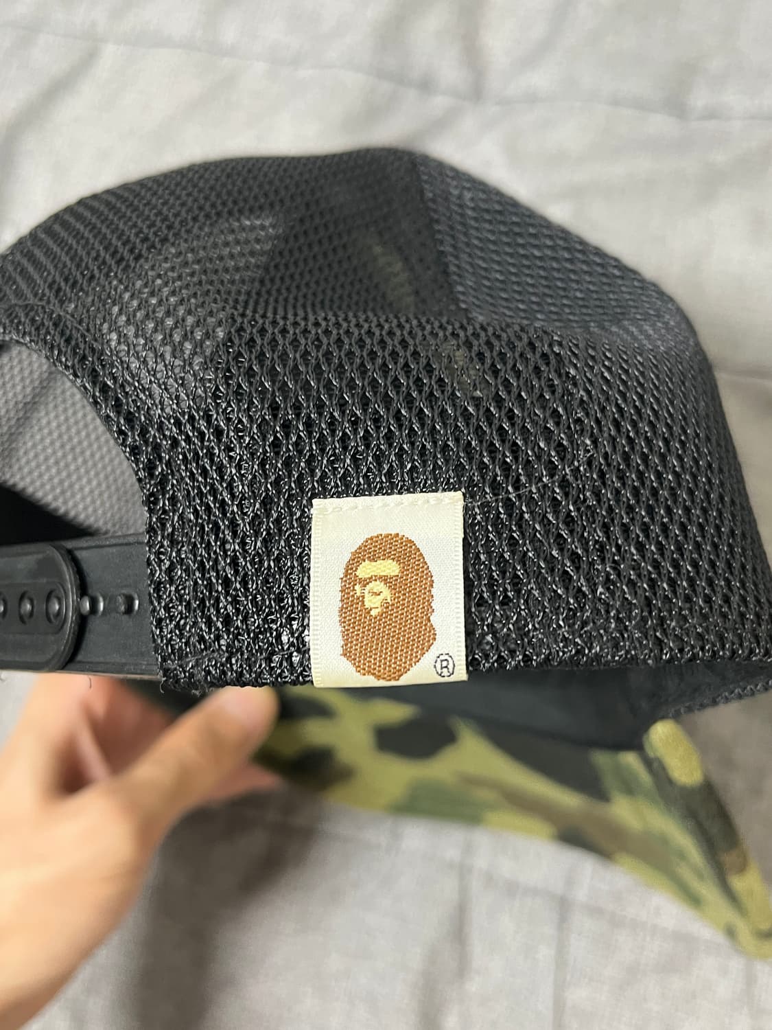 Bape sta 베이프 스타 카모 캡 (녹계) 상품이미지4