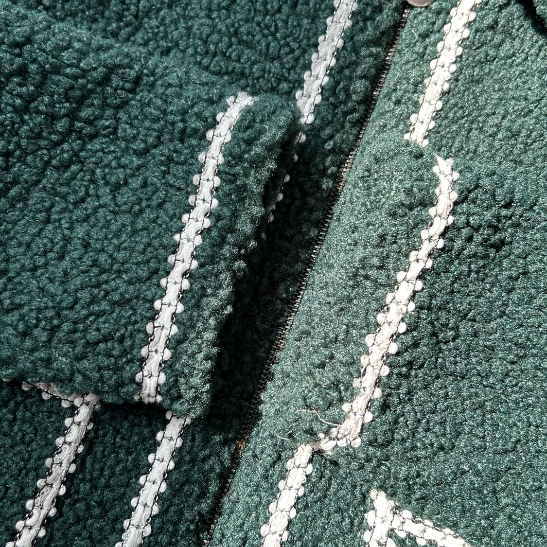 마리끌레르 그린 뽀글이 자켓 상품이미지5