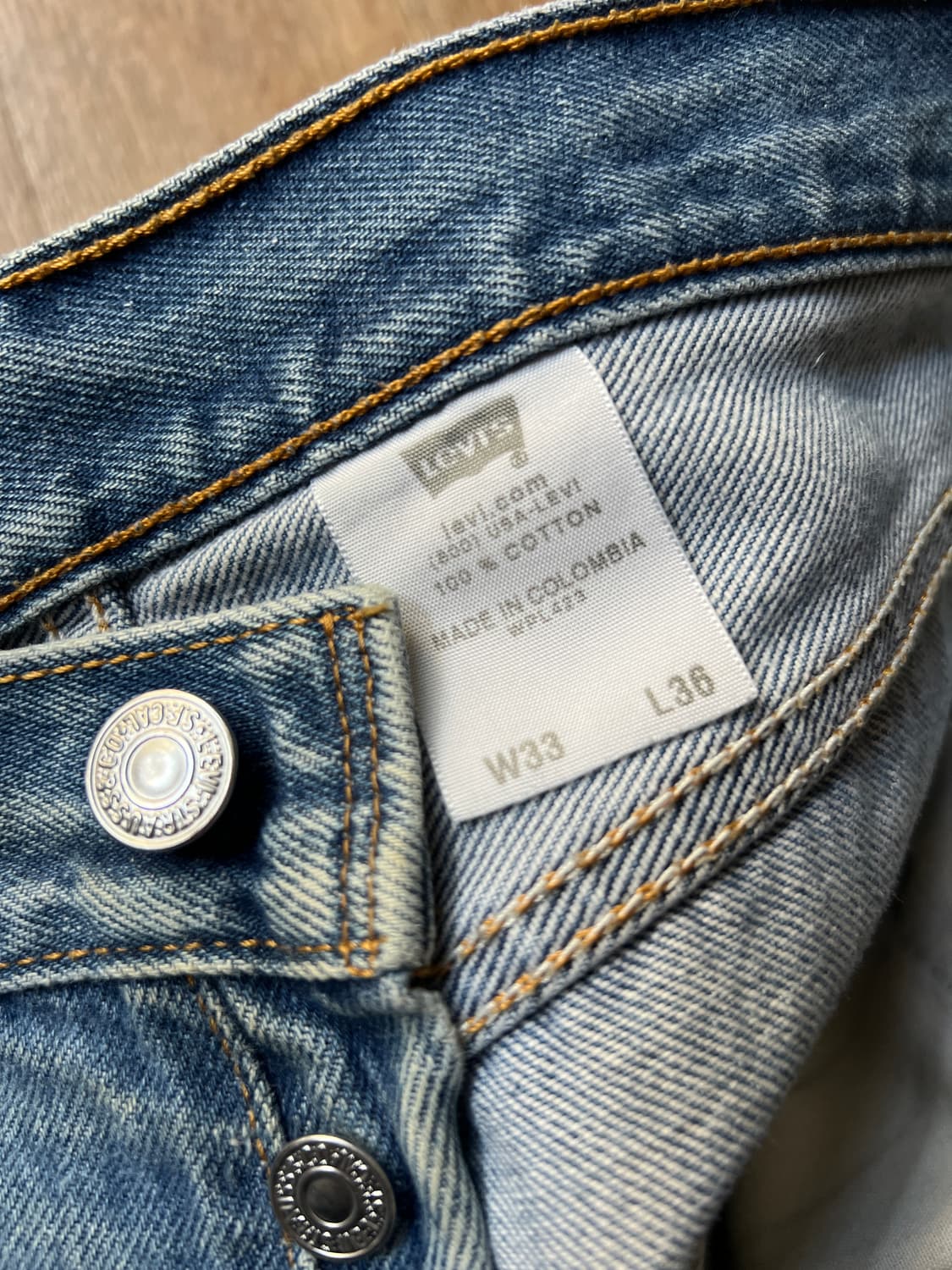 [33]00's 리바이스 00501XX 빈티지 워싱 데님 팬츠 상품이미지7