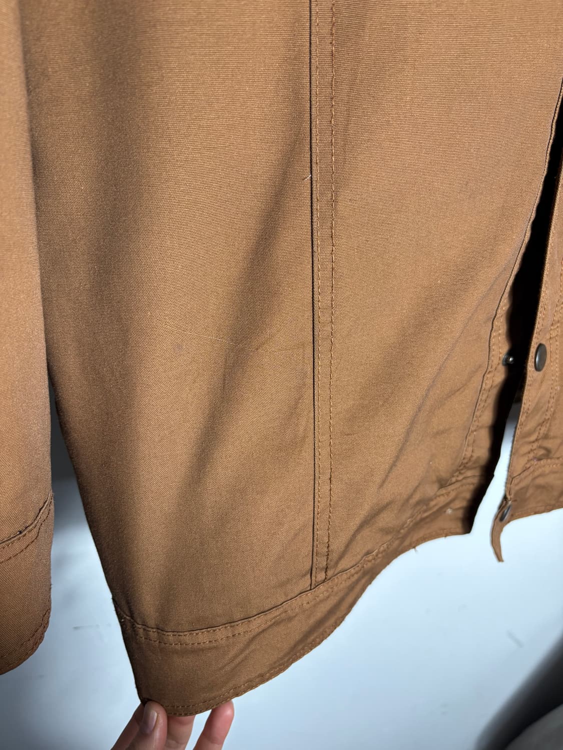 Tradesmax 후드 레이어링 카라 자켓 상품이미지7