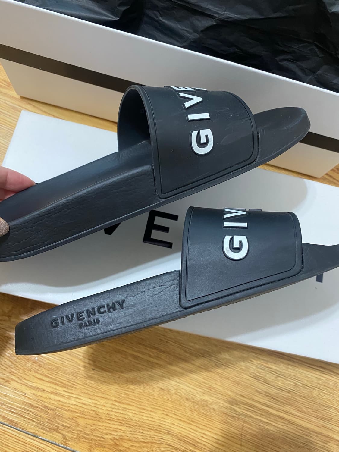 지방시 슬리퍼 슬라이드 37사이즈 상품이미지4