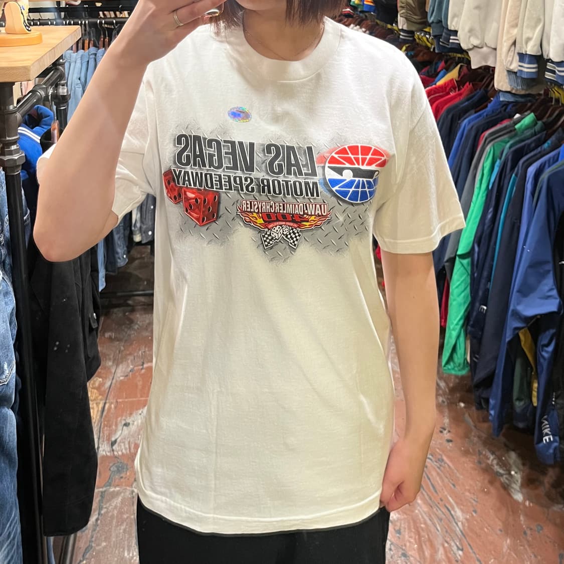 [HI] 빈티지 반팔 티셔츠 화이트 상품이미지2