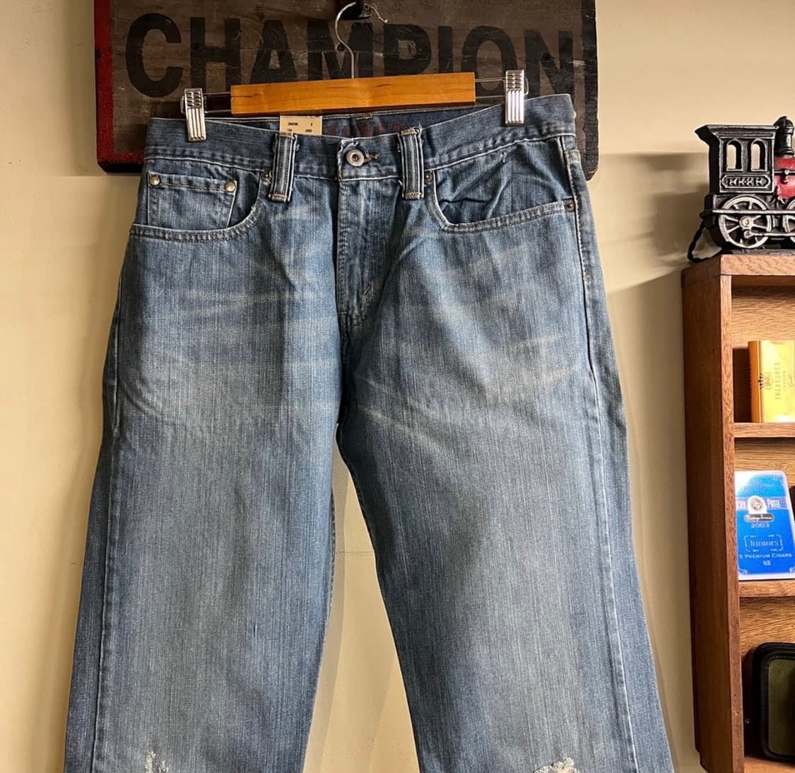 00’s Levis 527 부츠컷 32 size Mexico 데드스틱 상품이미지1