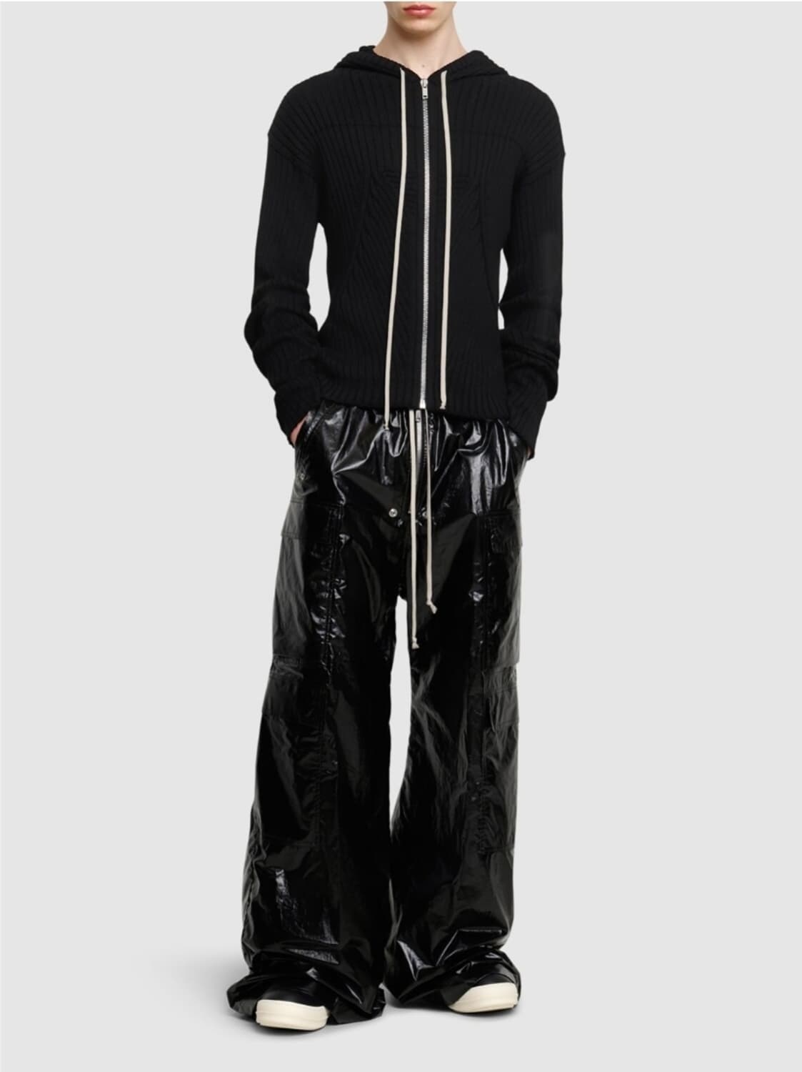 릭오웬스 25ss 오가닉 코튼 후드집업 상품이미지1